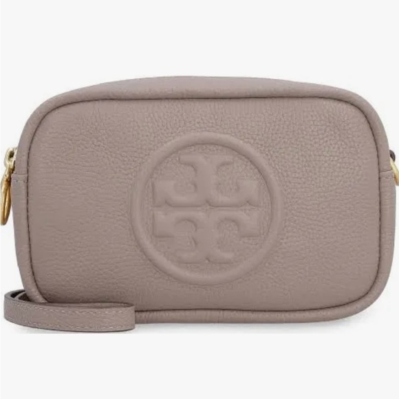 Tory Burch mini crossbody color tan - Picture 4 of 8